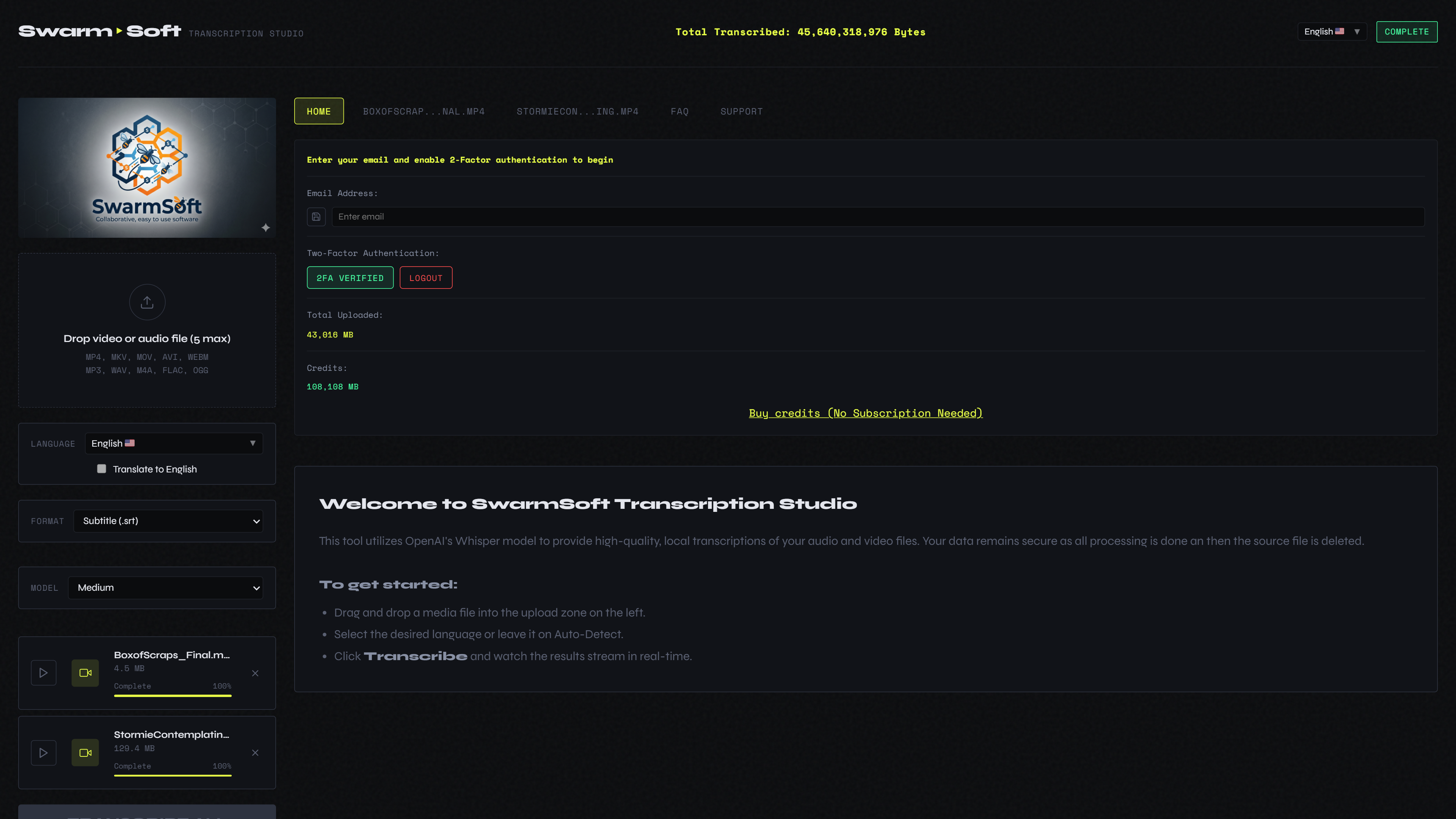 Transcription Studio screenshot 3